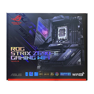 华硕（ASUS） ROG STRIX Z690-E GAMING WIFI主板 支持DDR5内存 ROG STRIX Z690-E WIFI 全新