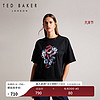 Ted Baker【新年系列】2024春季新款女士龙元素印花T恤短袖上衣275042 黑色 1
