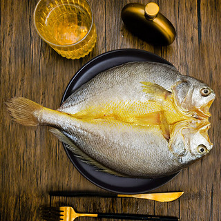 鸿顺 黄鱼干300g/条 7成干 去鳞 去腮 去内脏 咸香风干