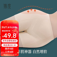 锦度（jindu）假胯宽垫假屁股丰胯裤无痕翘臀提臀内裤女蜜桃美臀裤 肤 M 肤色(自然增胯) M（80-95斤）
