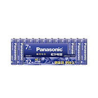 88VIP：Panasonic 松下 原装进口松下碱性7号12粒电池七号 智能门锁儿童玩具无汞高能量AA