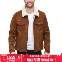 李维斯(Levi's)舒适秋冬男装夹克夏尔巴翻领羊羔绒外套奢侈品潮牌20093418 Brown M