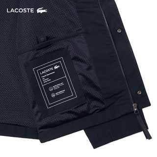 法国拉科斯特 LACOSTE男装24春季新款时尚百搭纯色翻领夹克外套