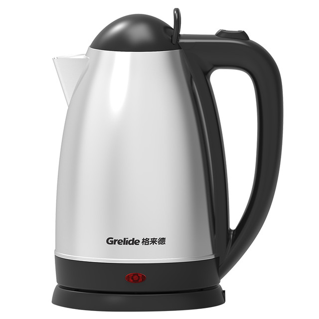 Grelide 格来德 WKF-318S电热烧水壶2L大容量家用酒店304不锈钢开水壶