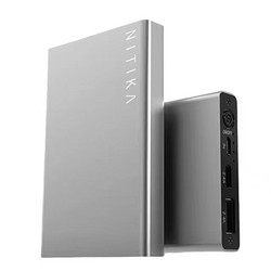 星系源 铝合金轻薄充电宝 双口12w 5000mAh