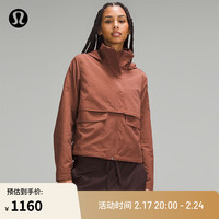 露露乐蒙lululemon 丨Always Effortless 女士外套 LW4BW8S 古铜褐色 6