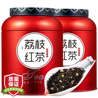 移动端、京东百亿补贴：小茶日记 荔枝红茶茶叶正山小种红茶罐装500克