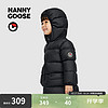 NANNY GOOSE 保姆鹅 儿童羽绒服长款