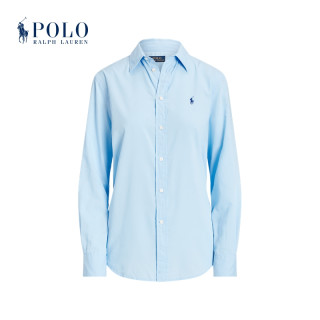 拉夫劳伦RALPH LAUREN 拉尔夫·劳伦 女士长袖衬衫 RL25396 淡蓝色 XXS