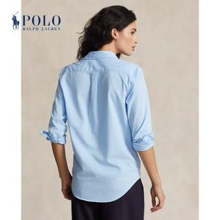 拉夫劳伦RALPH LAUREN 拉尔夫·劳伦 女士长袖衬衫 RL25396 淡蓝色 XXS