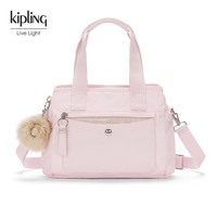 kipling 凯普林 女款轻便帆布包时尚手提包单肩包斜挎包|TENSI 樱草粉色丁