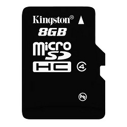 Kingston 金士顿 tf卡8g内存卡行车记录仪监控摄像头储存sd卡 8G手机内存卡