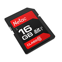 Netac 朗科 16gb SD存储卡 U1 C10 高速连拍  单反数码相机 摄像机内存卡