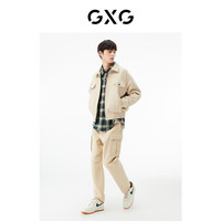 GXG 男装 卡其色翻领夹克 22年秋季城市户外系列