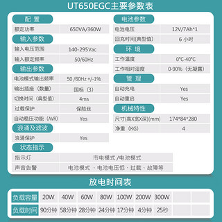 硕天ups不间断电源220v服务器电脑停电备用nas群辉威联通极空间