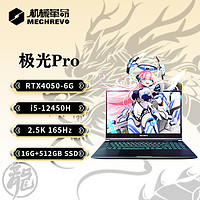 抖音超值购：机械革命 极光Pro RTX4050 165Hz高刷电竞游戏笔记本电脑