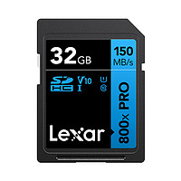 Lexar 雷克沙 SD卡32G/64G/128G 高速微单反相机存储卡4K内存卡