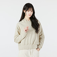 PUMA 彪马 卫衣女装短款连帽上衣运动服长袖套头衫潮670954