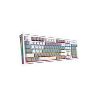 MSI 微星 GK50Z PIXEL机械键盘灰白色PBT键帽电竞红轴