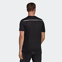 adidas 阿迪达斯 速干跑步运动上衣圆领短袖T恤男装adidas阿迪达斯HB7465