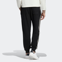 adidas阿迪达斯三叶草男装复古学院风舒适束脚运动裤HY7228