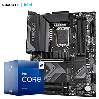 技嘉（GIGABYTE）主板CPU 套装 B760 GAMING X AX+i9-13900 处理器 板U套装