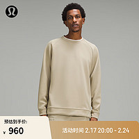 lululemon丨Smooth Spacer 男士圆领卫衣 LM3FDUS 指南针卡其色 XS