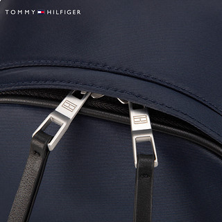 TOMMY HILFIGER  24春季男装简约金属字母休闲通勤胸包斜挎包69JA203 藏青色2ZO NS