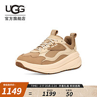 UGG 春季男女同款舒适纯色厚底低帮系带时尚休闲鞋老爹鞋 1137651