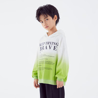 小猪班纳童装2024春装新款儿童带帽卫衣中大童男童上衣女童套头衫