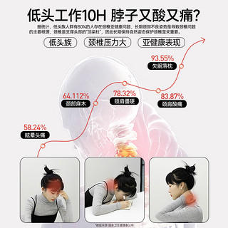 BKT护腰坐垫护颈枕组合装坐姿矫正套装座椅办公室休息 BKT莫高窟灰坐垫+星空蓝护颈