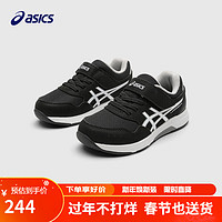 亚瑟士（asics）童鞋2024春夏款男女童运动鞋透气休闲耐磨LAZERBEAM黑色27 001黑色 27码