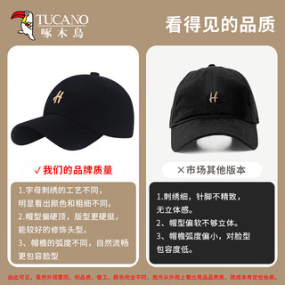 啄木鸟（TUCANO）帽子男棒球帽防晒帽秋冬四季遮阳帽女鸭舌帽男太阳帽棒球帽情侣款