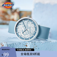 Dickies手表女潮流硅胶表糖果色果冻表石英表220U60LYXCL-382P2-27