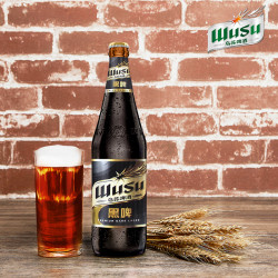 88vipwusu乌苏啤酒网红乌苏啤酒黑啤新疆啤酒620ml12瓶整箱装日期新鲜