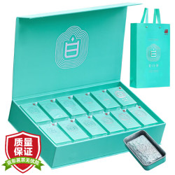 plus会员立香园福鼎老白茶独立小铁盒礼盒装5g24盒
