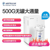 沁园KRL2005-500S 厨下净水器小体积500G大通量 搭配净水伴侣一级水效ZMD