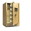双宝塔 电子密码保险柜箱80cm全钢防盗机械保管箱保密柜 土豪金色 电子密码 80cm