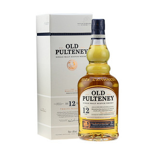 OLD PULTENEY 富特尼 单一纯麦威士忌苏格兰进口洋酒700ml Whisky 富特尼12年