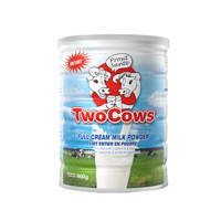 Two Cows 荷兰进口 无蔗糖成人高钙奶粉全脂900g
