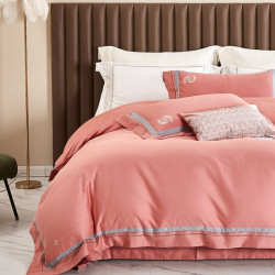 phoenix凤凰家纺四件套棉保暖发热艾阳绒棉被套枕套冬季床品轻奢祛湿