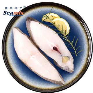 Seamix 禧美海产 冷冻格陵兰比目鱼切段 500g/袋 5-7块 生鲜 海鲜水产 烧烤食材