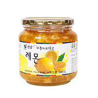 全南 韩国进口 全南蜂蜜柠檬茶580g 含果肉冷热冲泡酸甜饮品（需要券）