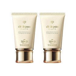 cdf会员购cledepeaubeaute肌肤之钥新御龄防晒乳霜套装spf50pa50ml2