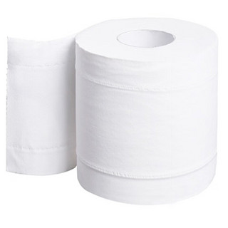 洁柔洁柔卷纸Face有芯卷筒纸卫生纸黑色可用擦手纸厕纸4层140克 4卷
