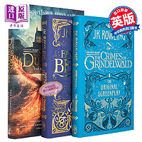 神奇动物在哪里3邓布利多之谜电影剧本书 3册全套完整剧本 Fantastic Beasts 英文原版 Rowling J K 奇幻 影视