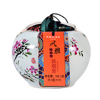 天福茗茶 风雅论古今铁观音乌龙茶 清香型茶礼盒装104.5g