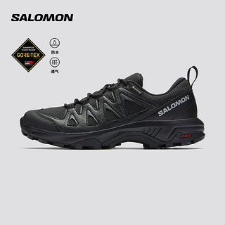 salomon 萨洛蒙 男款 户外运动舒适透气防水减震防护徒步鞋 X BRAZE GTX 黑色 471804 8 (42)