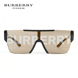 BURBERRY 博柏利 B家墨镜潮流一片式镜片男女款太阳镜明星同款眼镜时尚网红嘻哈