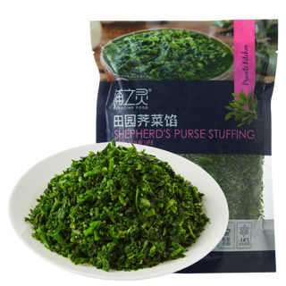 浦之灵 puzhilingfood 浦之靈 野生荠菜馅 350g